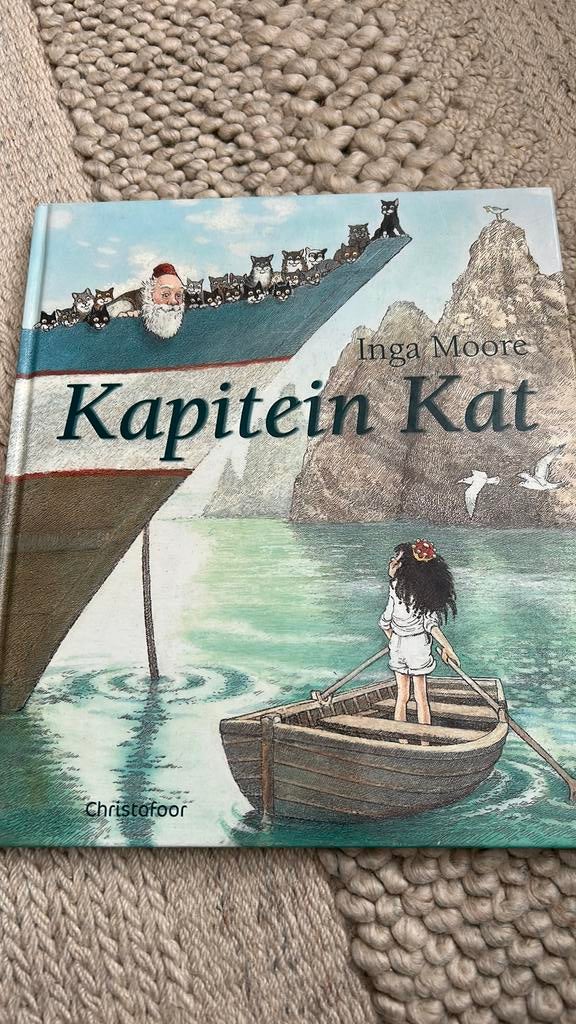 Inga Moore Kapitein Kat Christofoor, Ophalen of Verzenden, Gelezen, Prentenboek
