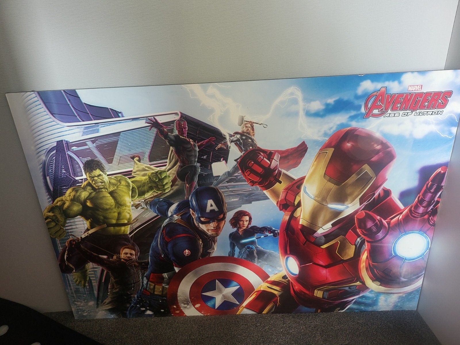Avengers: Age of Ultron Poster - 90x60 cm, Ophalen, Deurposter of groter, Film en Tv