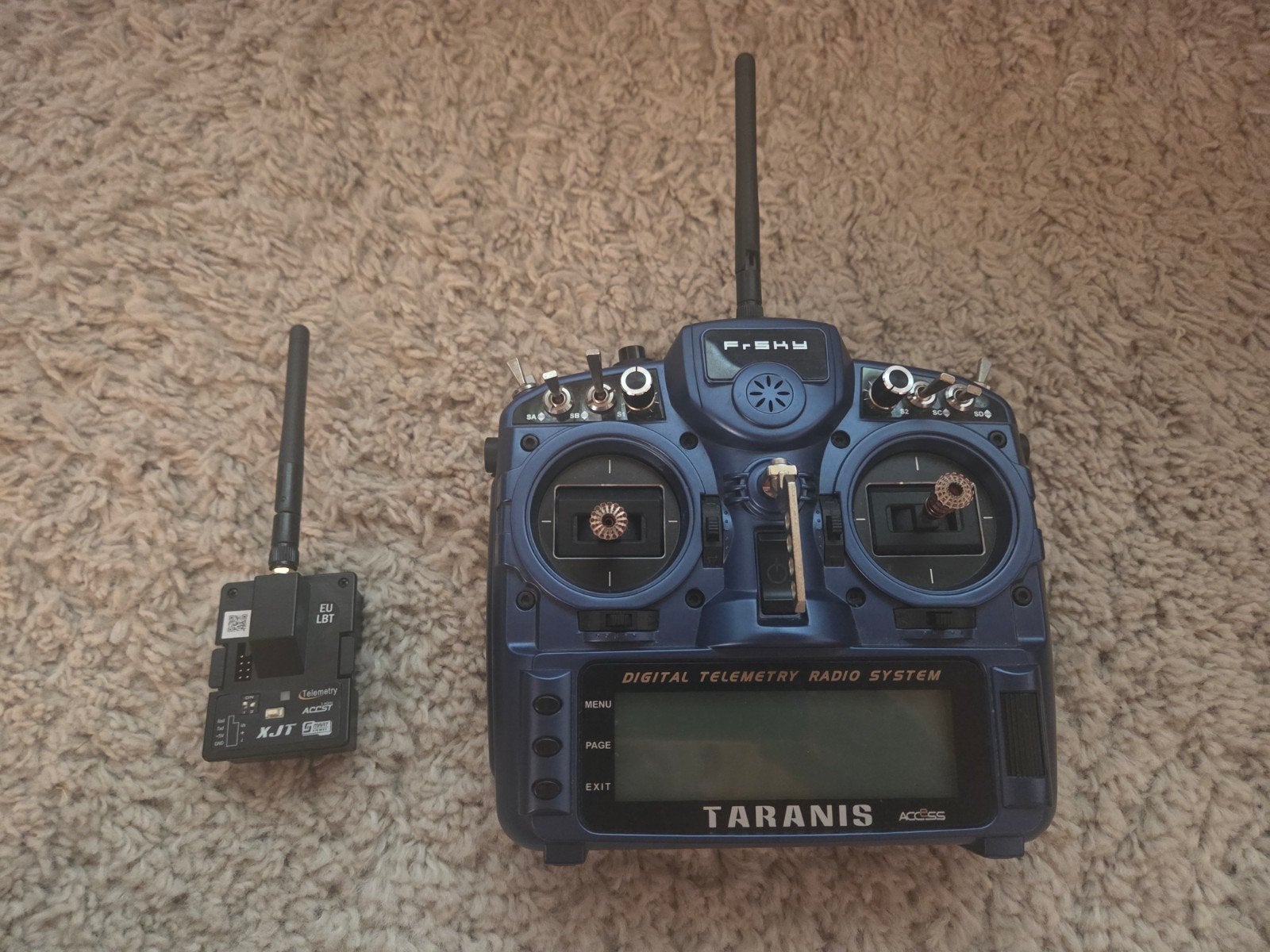 FrSky Taranis X9D Plus SE 2019 met FrSky XJT Module (EU LBT), Ophalen, Zo goed als nieuw