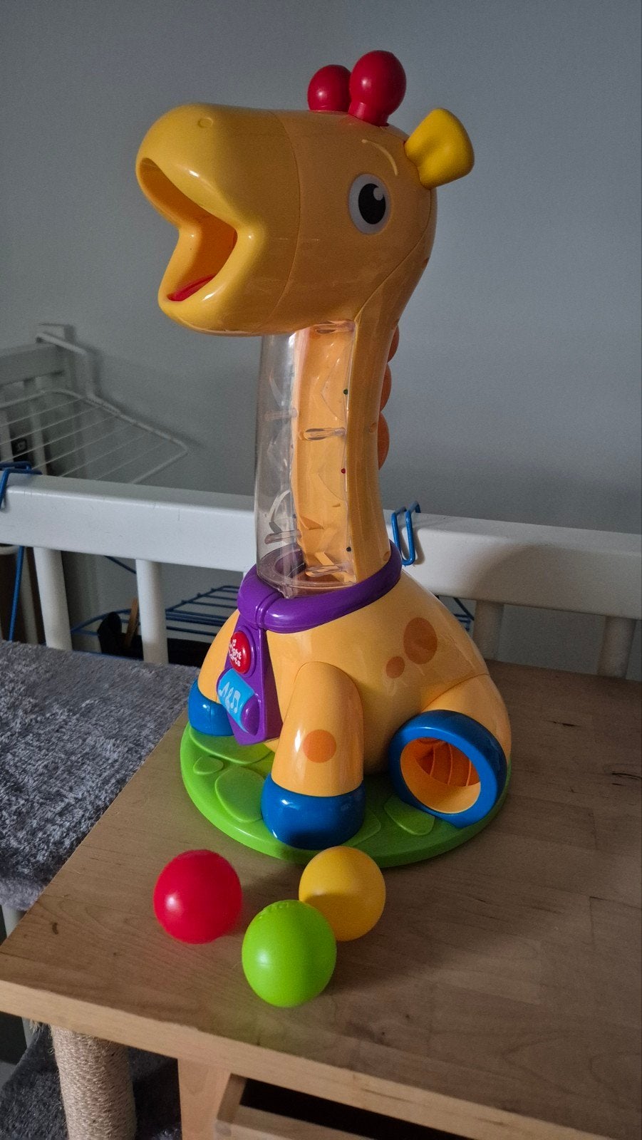 Giraf, met muziek en lichtjes, Ophalen, Gebruikt, Overige typen, Met licht
