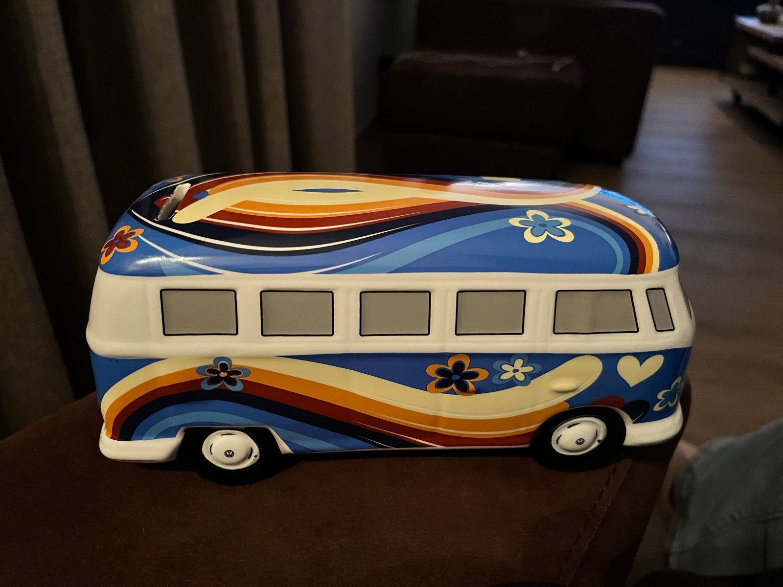 VW Bus  Spaarpot, Ophalen of Verzenden, Nieuw, Steen, Aardewerk of Keramiek, Vervoermiddel