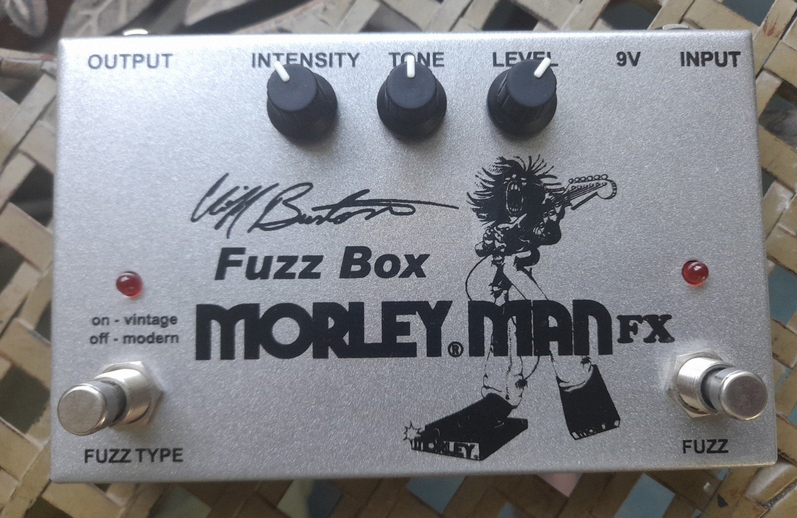 Morley Man FX Fuzz Box Cliff Burton., Ophalen of Verzenden