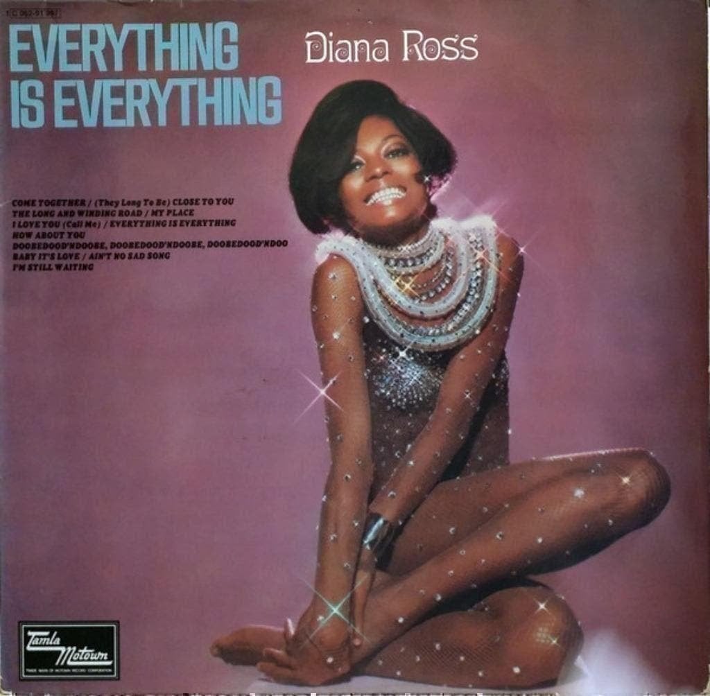 Diana Ross – Everything Is Everything, Cd's en Dvd's, Ophalen of Verzenden, Gebruikt, Funk, LP