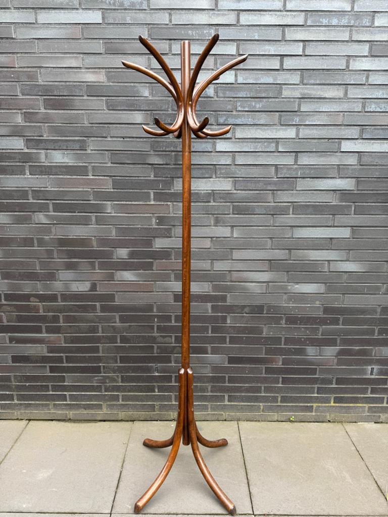 Klassieke Thonet kapstok uit de jaren '50, Huis en Inrichting, Woonaccessoires | Kapstokken, Gebruikt, Ophalen of Verzenden, Staande kapstok