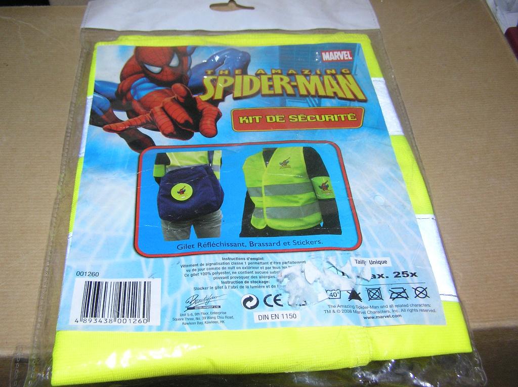 Spiderman security kit(1) nieuw, Verzamelen, Stripfiguren, Nieuw, Gebruiksvoorwerp, Superheld, Ophalen of Verzenden
