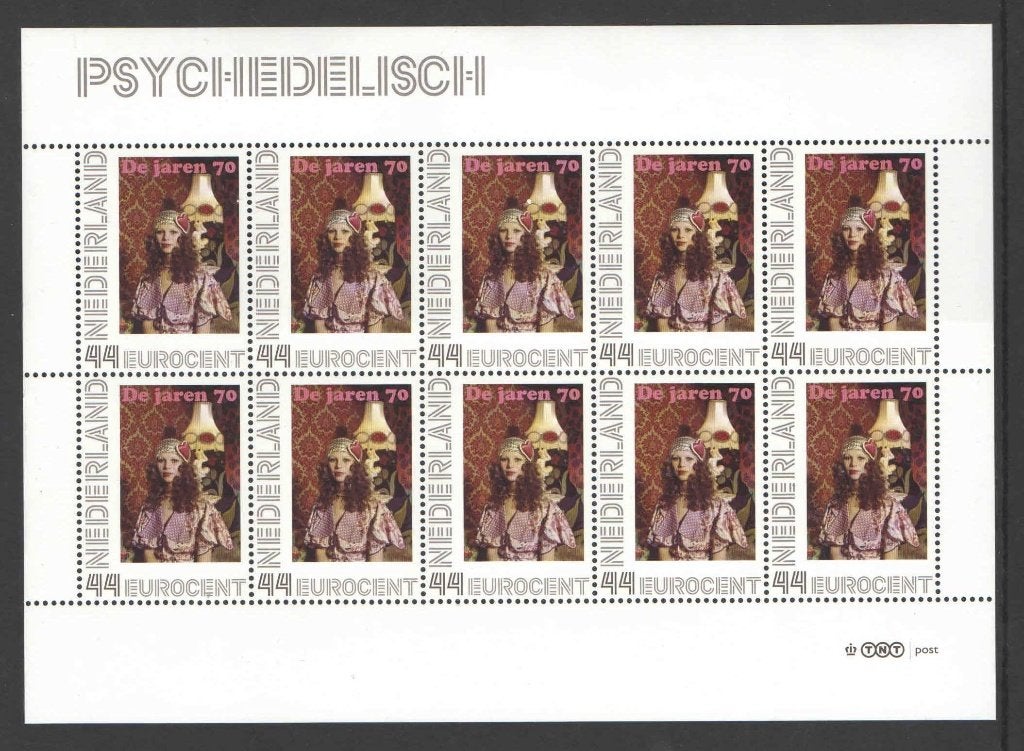 Nostalgie op Postzegels Jaren '70: Psychedelisch, Ophalen of Verzenden, Na 1940, Postfris