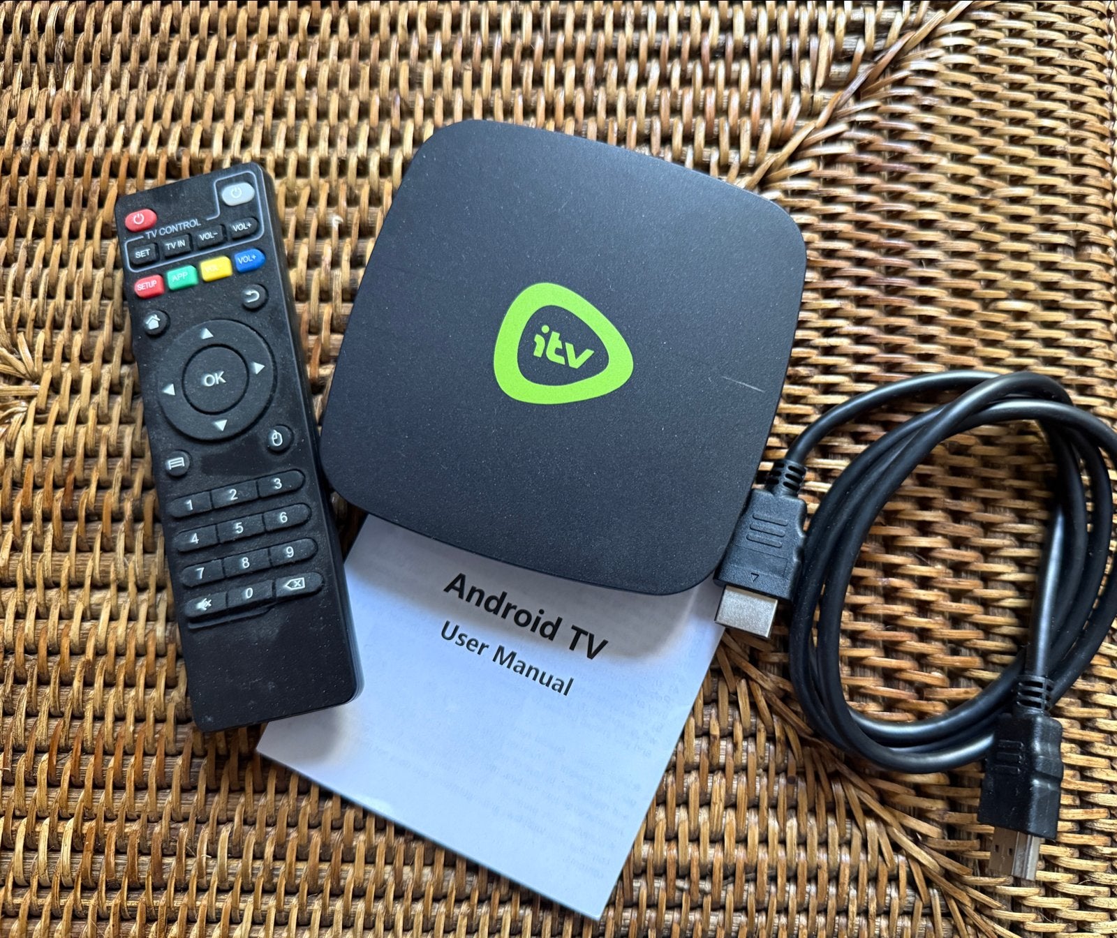 iTV Android TV Box met afstandsbediening en handleiding, Ophalen of Verzenden, Nieuw, HDMI, Zonder harde schijf