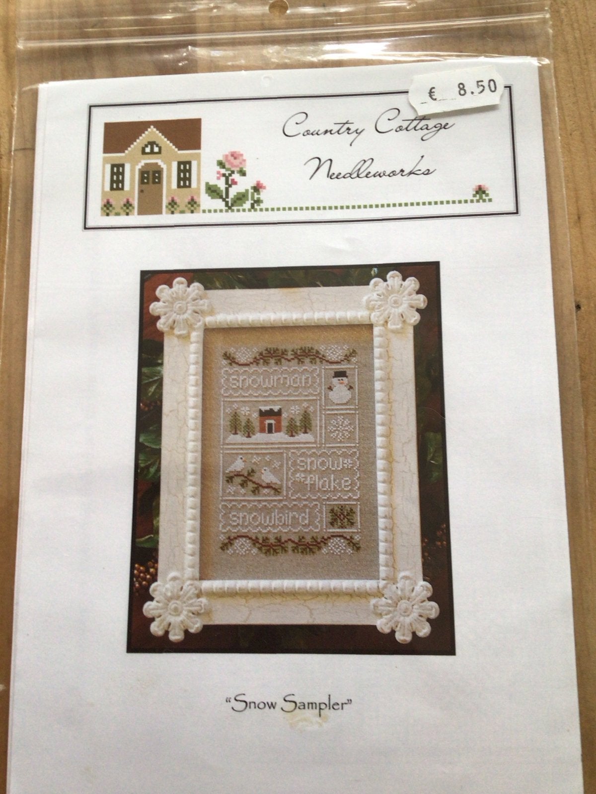 Country Cottage Needleworks - Snow Sampler borduurpatroon, Hobby en Vrije tijd, Ophalen of Verzenden, Nieuw, Handborduren, Patroon