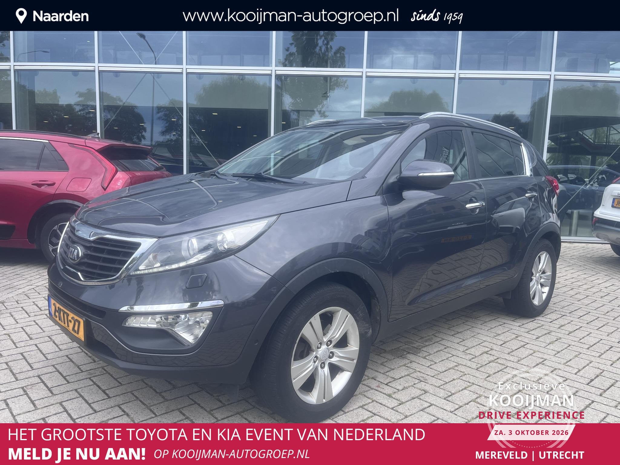 Kia Sportage 1.6 GDI Super Pack Nav|Camera|Lmv|parkeersensor, Auto's, Voorwielaandrijving, Euro 5, 135 pk, 1591 cc