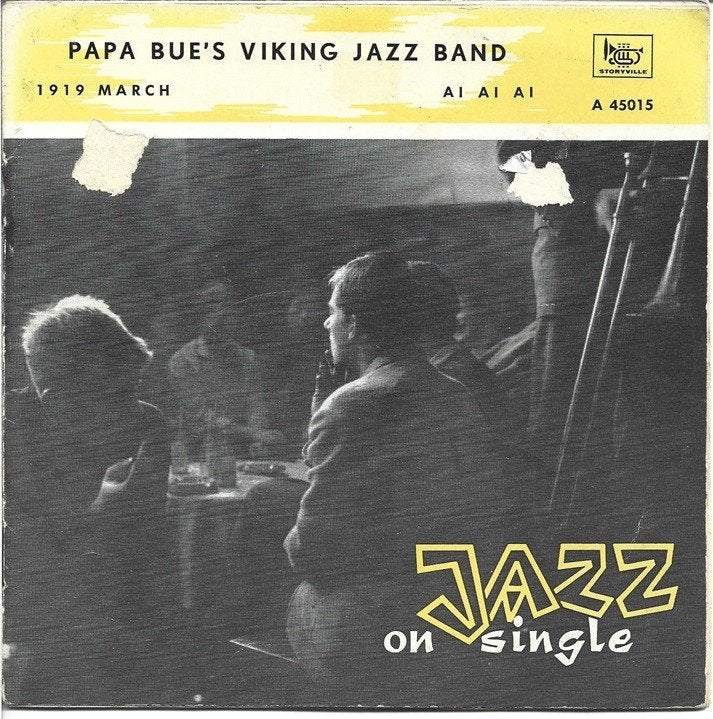 Papa Bue's Viking Jazz Band – 1919 March uit 1960, Cd's en Dvd's, Vinyl Singles, EP, Verzenden, Gebruikt, Jazz en Blues