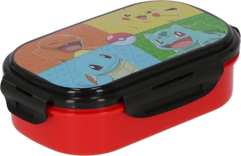 Pokemon Broodtrommel met Bestek / Lunchbox / Brooddoos, Ophalen of Verzenden, Nieuw