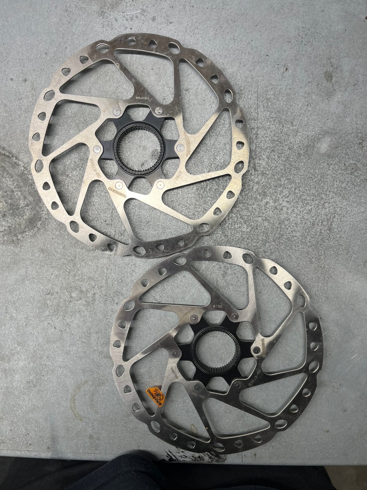 Mtb remschijf 180mm centrelock remschijf, Fietsen en Brommers, Fietsonderdelen, Ophalen of Verzenden, Nieuw