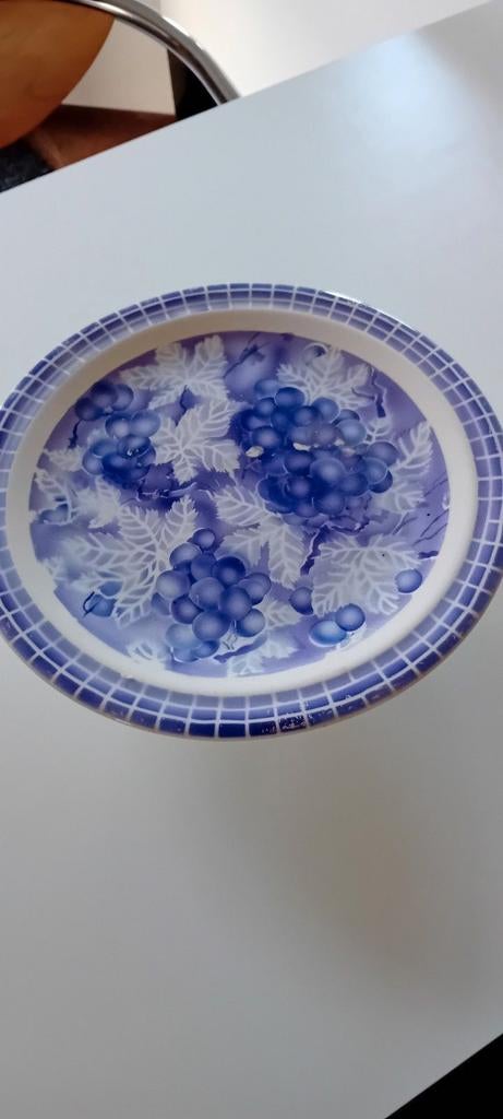 Antieke aardewerken taartschotel, Antiek en Kunst, Ophalen of Verzenden