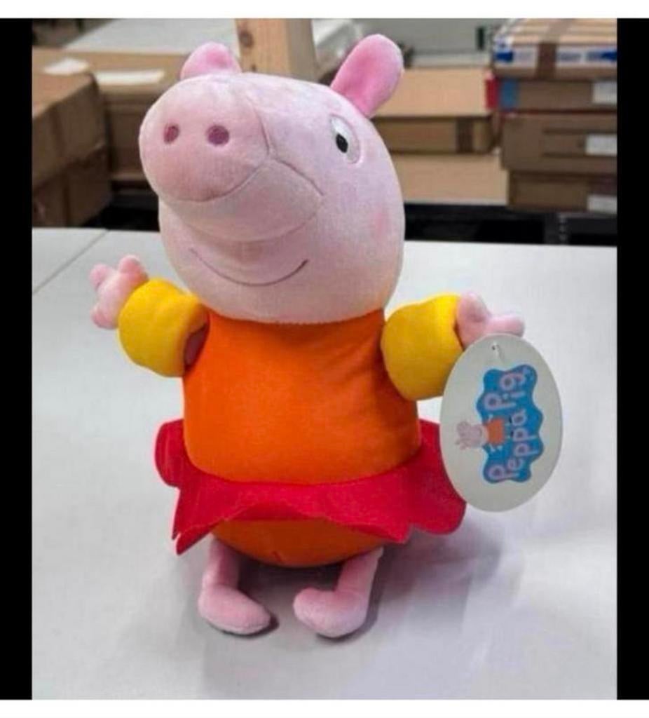 Peppa Pig XL knuffel 30cm nieuw plush toy zacht bekend TV, Overige typen, Nieuw, Ophalen of Verzenden, H