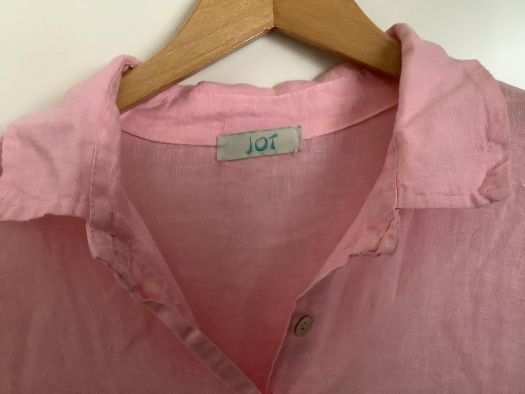 Roze linnen jurk van JOT, Ophalen of Verzenden, Nieuw, Maat 38/40 (M), Roze