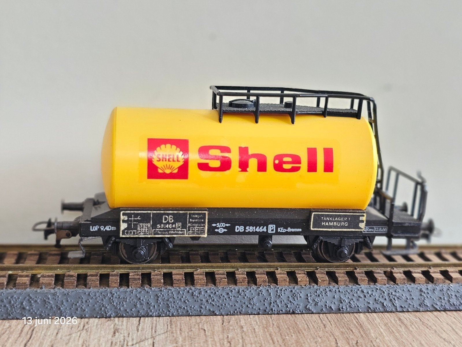 Märklin H0 Shell Ketelwagen - Modelspoorbaan, Hobby en Vrije tijd, Modeltreinen | H0, Ophalen of Verzenden