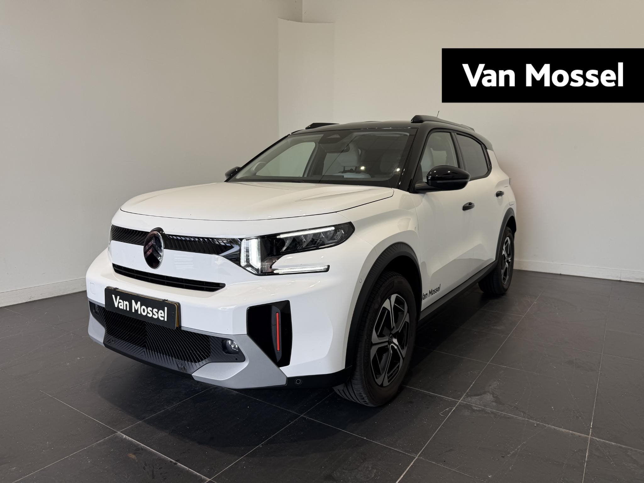 Citroen C3 Aircross 1.2 Hybrid 145pk Max | Stoel/Stuur/Voorr, Auto's, Euro 6, 1199 cc, Leder en Stof, Wit