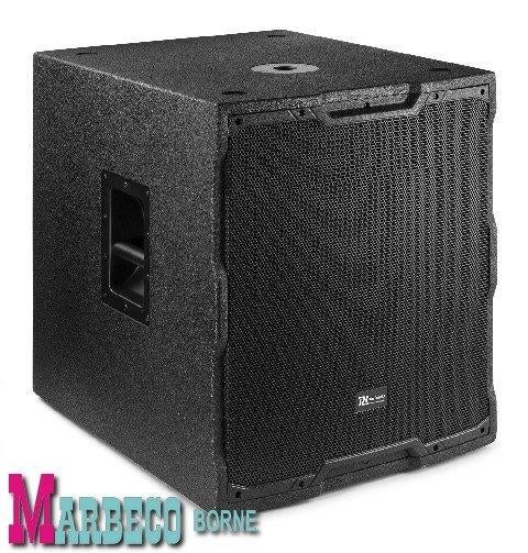 Actieve Subwoofer, Speaker met versterker 18" 1000 watt, Audio, Tv en Foto, Luidsprekers, Overige merken, Subwoofer, Info@marbeco.nl