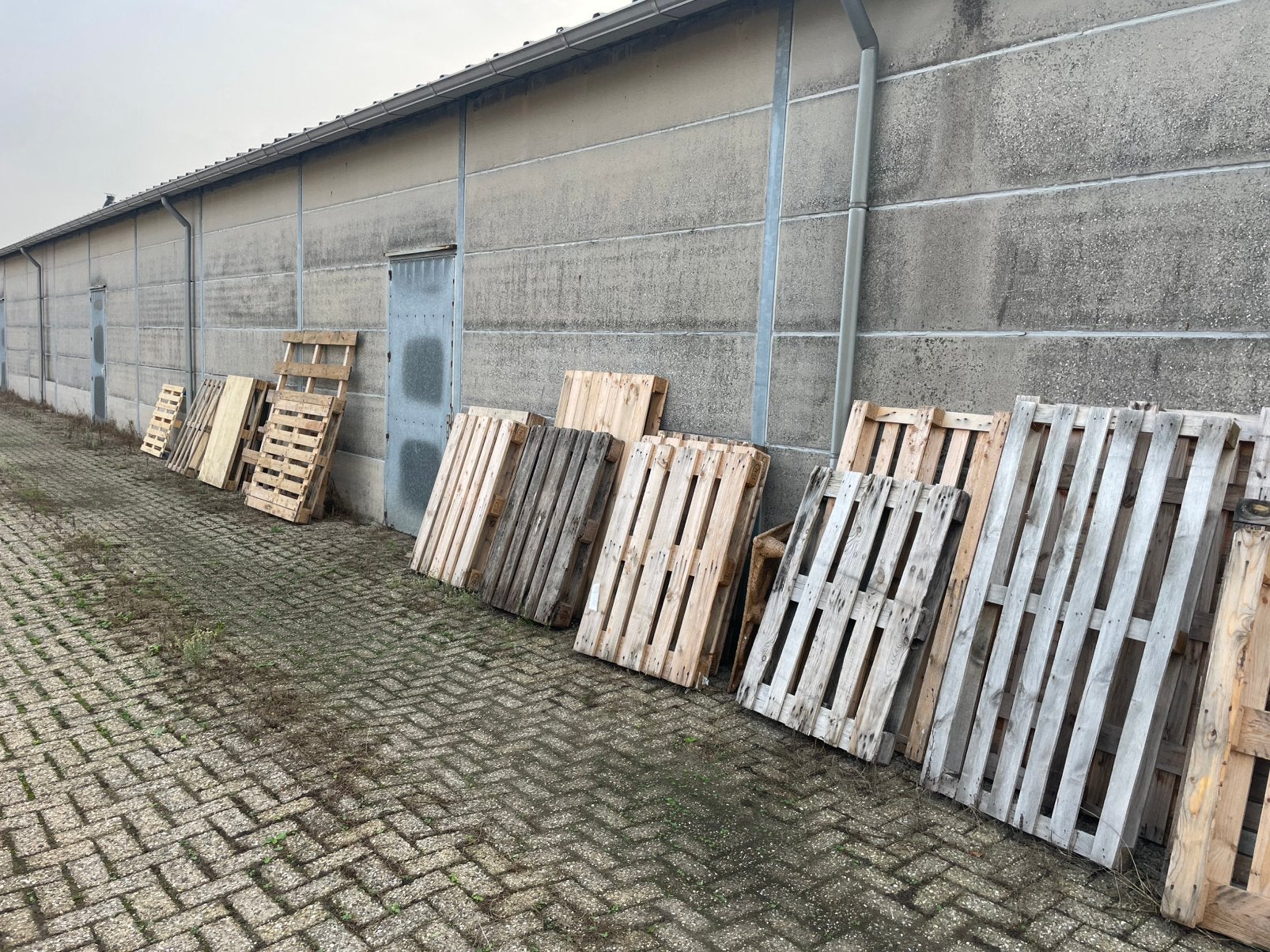 Pallets gratis af te halen!, Ophalen, Gebruikt