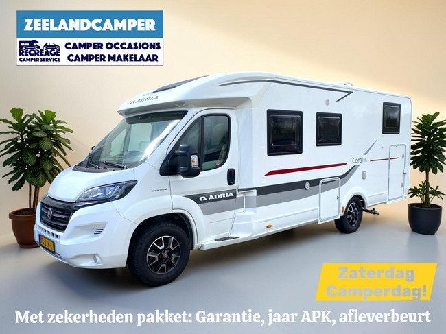 Adria CORAL S 670SL (bj 2018), Automaat, Bedrijf, Diesel, Elektrische ramen