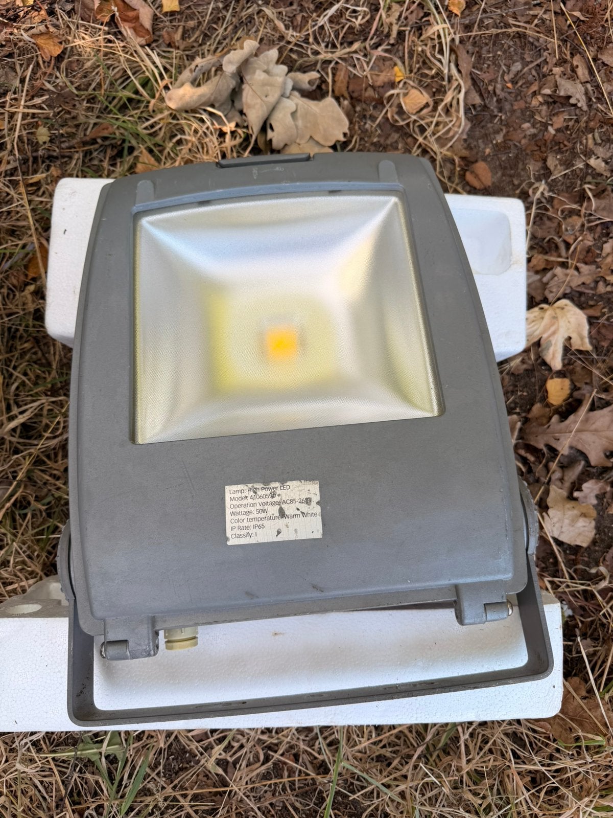 Prolumia LED Floodlight, Ophalen, Minder dan 50 watt, Aluminium, Led