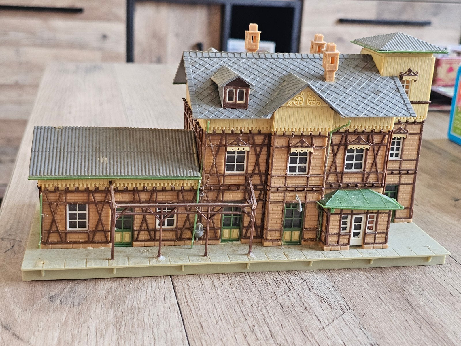 Faller H0 Station Fehmarnburg (Mod NH12) - Modelspoorbaan, Hobby en Vrije tijd, Modeltreinen | H0, Overige merken, Gebruikt, Gelijkstroom of Wisselstroom