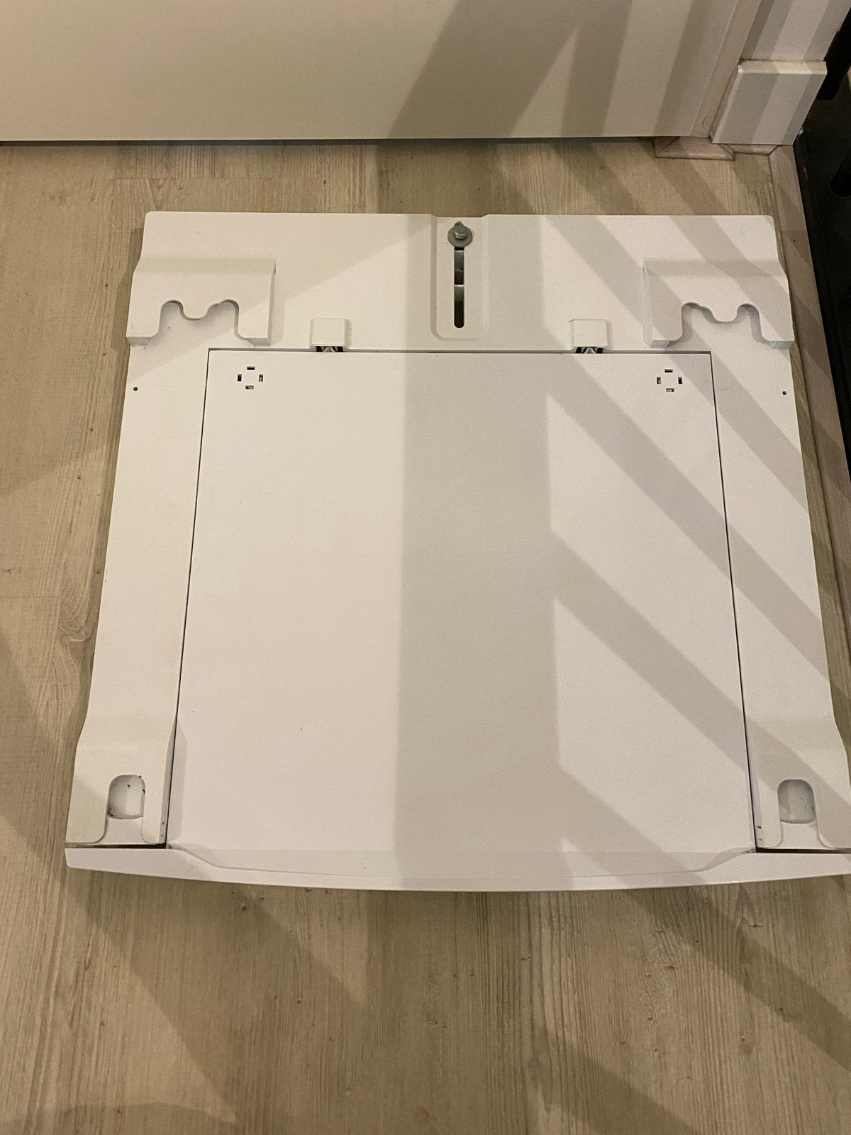 Stapelkit wasmachine/droger met uitschuifbaar werkblad, Witgoed en Apparatuur, Overige Witgoed en Apparatuur, Ophalen, Gebruikt