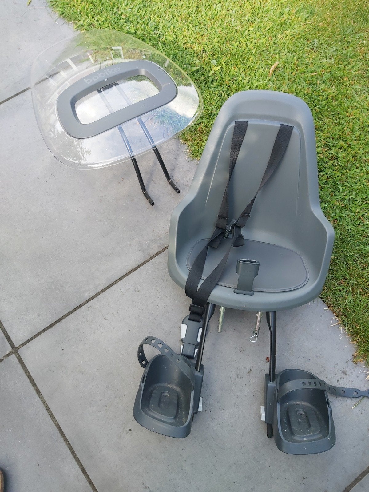 fietsstoeltje met windscherm, Ophalen, Bobike voorzitje
