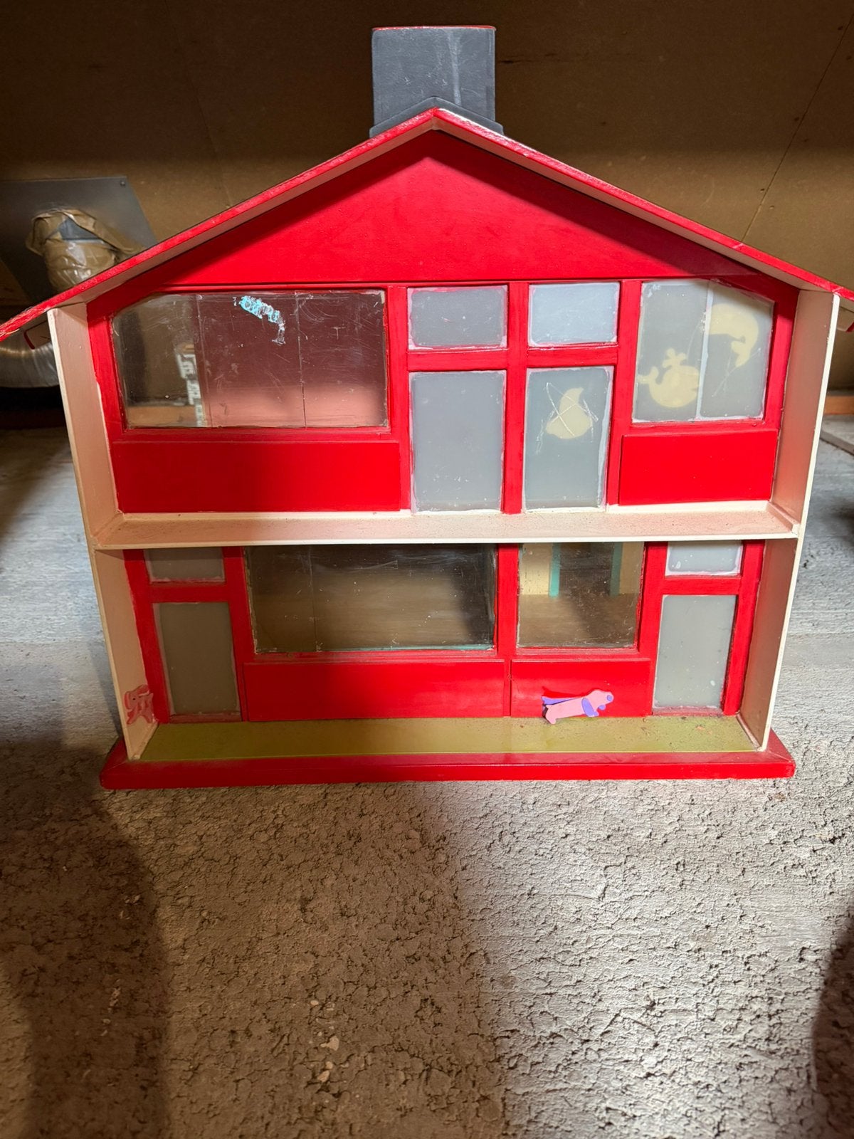Handgemaakt poppenhuis, Ophalen, Poppenhuis, Gebruikt, @