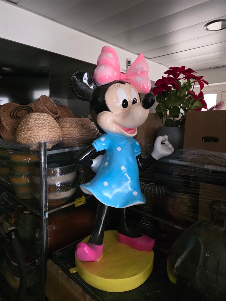 Minnie Mouse Beeld - Groot Formaat (ca. 130 cm), Ophalen, Info@leukespullenkleineprijsjes.nl, Disney, Zo goed als nieuw