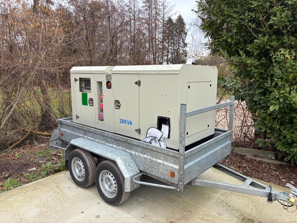Stroomgroep/aggregaard 28,5kVA diesel, Ophalen, Zo goed als nieuw