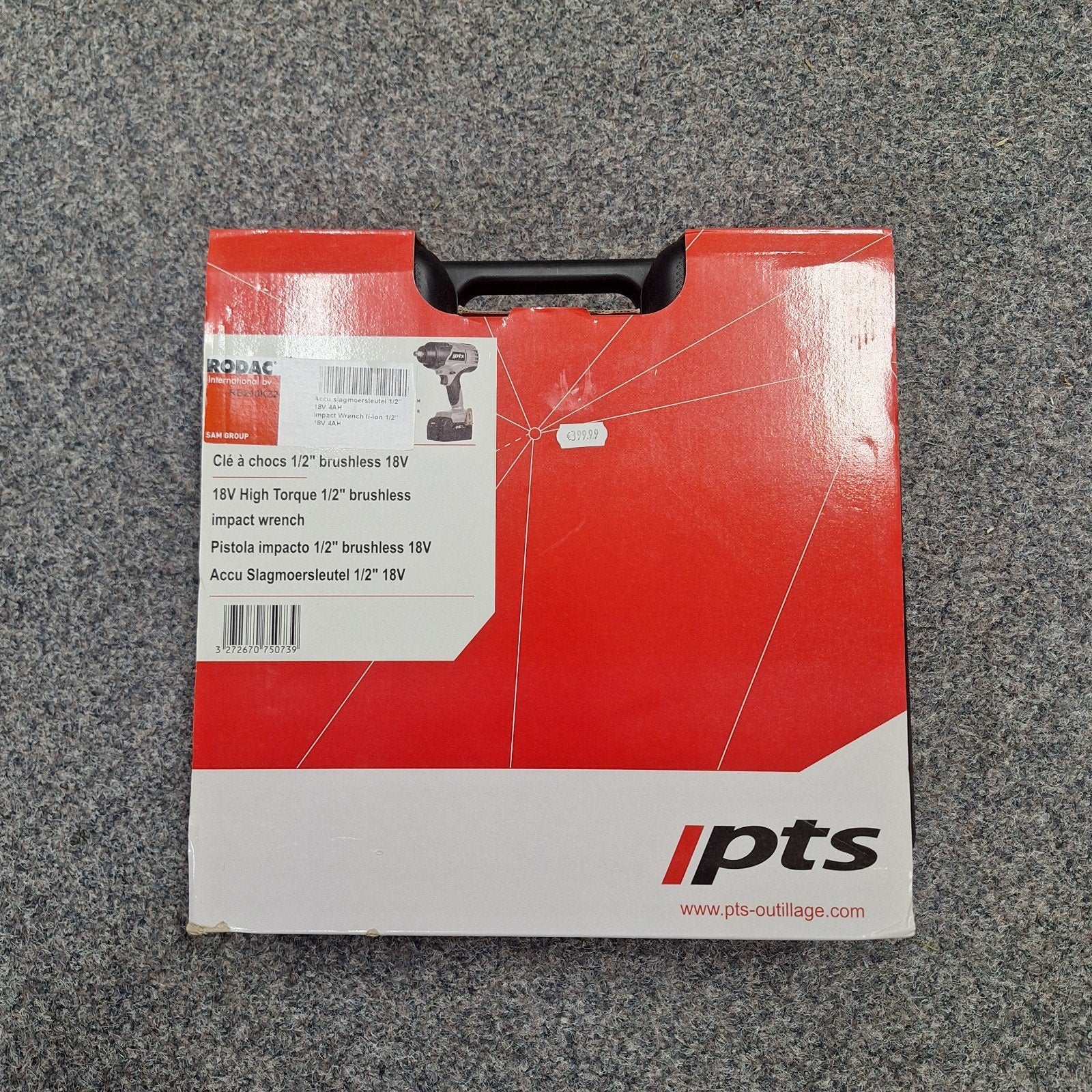 Nieuw: Rodac / IPTS RB210KZ2 - Professionele Slagmoersleutel, ., Nieuw, Ophalen of Verzenden, .