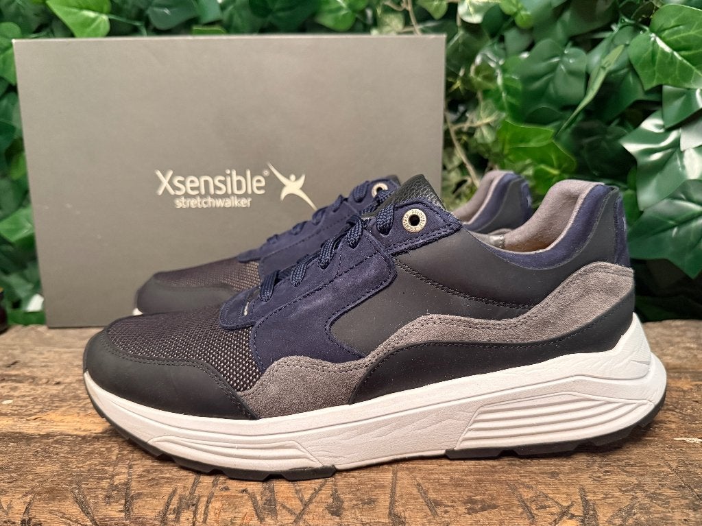 bijna Nieuwe sneakers van Xsensible maat 45 (wijdte HX), Blauw, Nieuw, Ophalen of Verzenden, Sneakers of Gympen