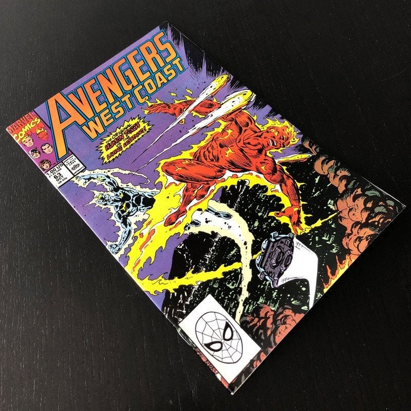 Avengers West Coast Vol.2 #63 (1990) VF+ (8.5), Eén comic, Amerika, Marvel Comics, Ophalen of Verzenden