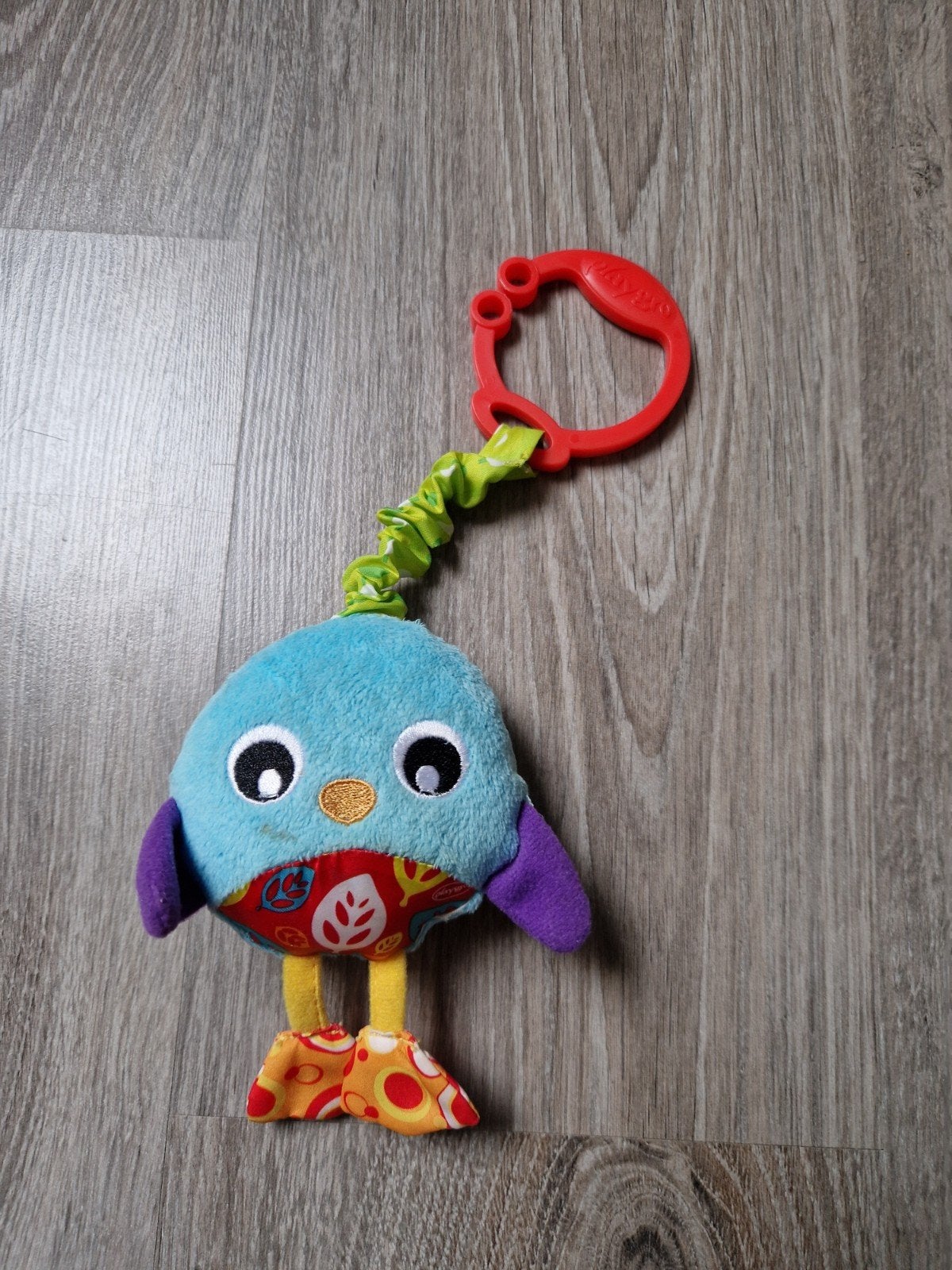 Playgro Rammelaar Vogel, Ophalen, Zo goed als nieuw, Rammelaar