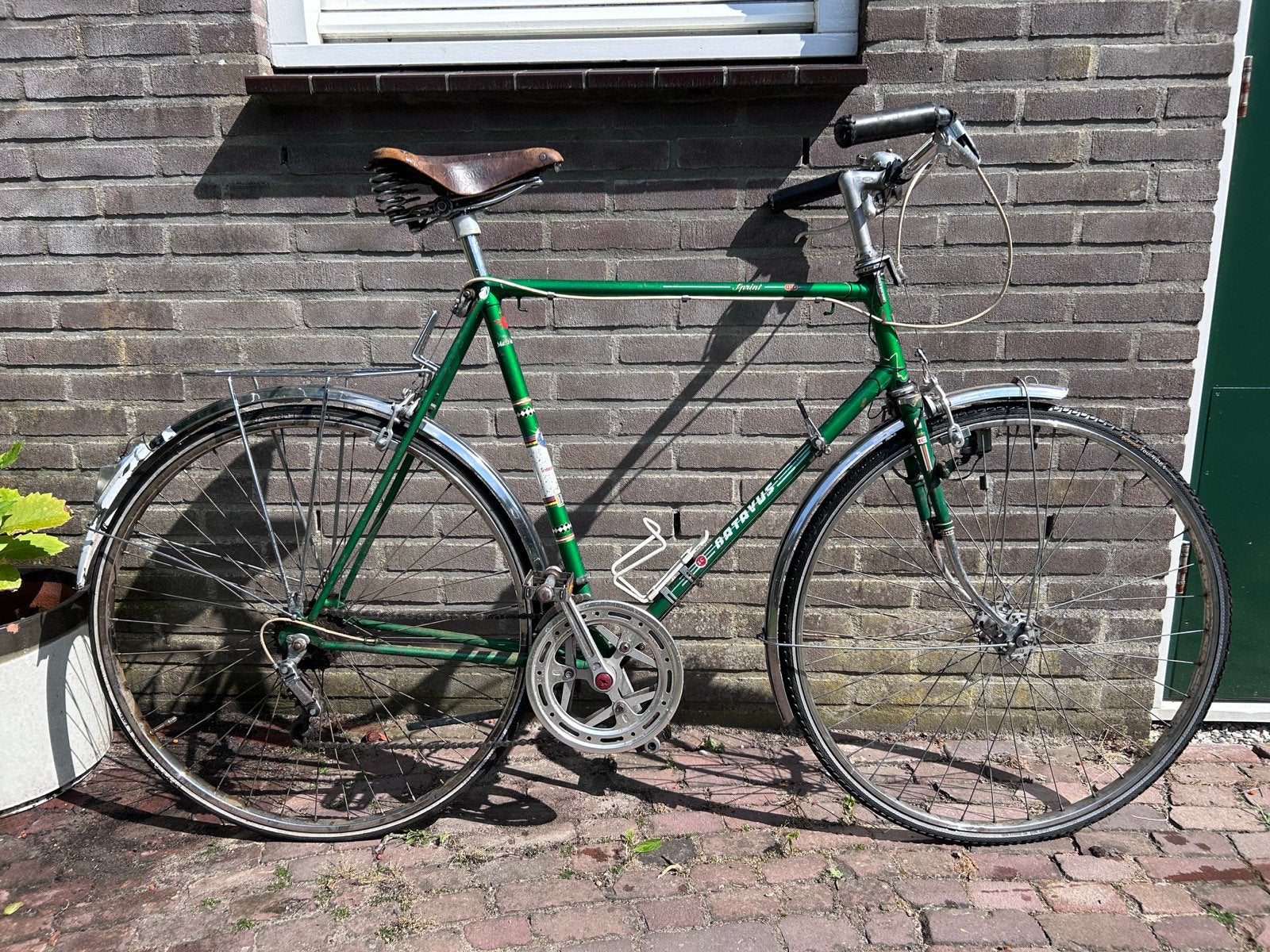 Oldtimer fiets batavus, Fietsen en Brommers, 59 cm of meer, Ophalen