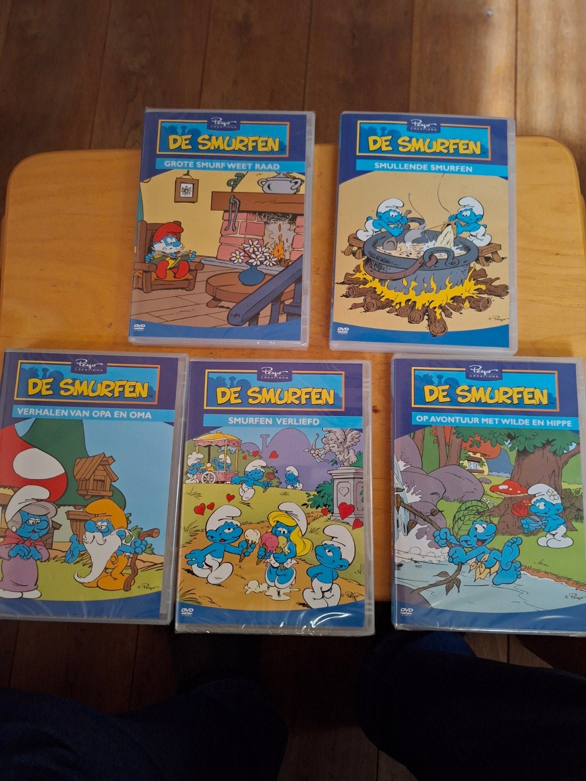 5 Smurfen DVD's - 4 Nieuw in Seal, Animatie, Alle leeftijden, Tv-serie, Nieuw in verpakking