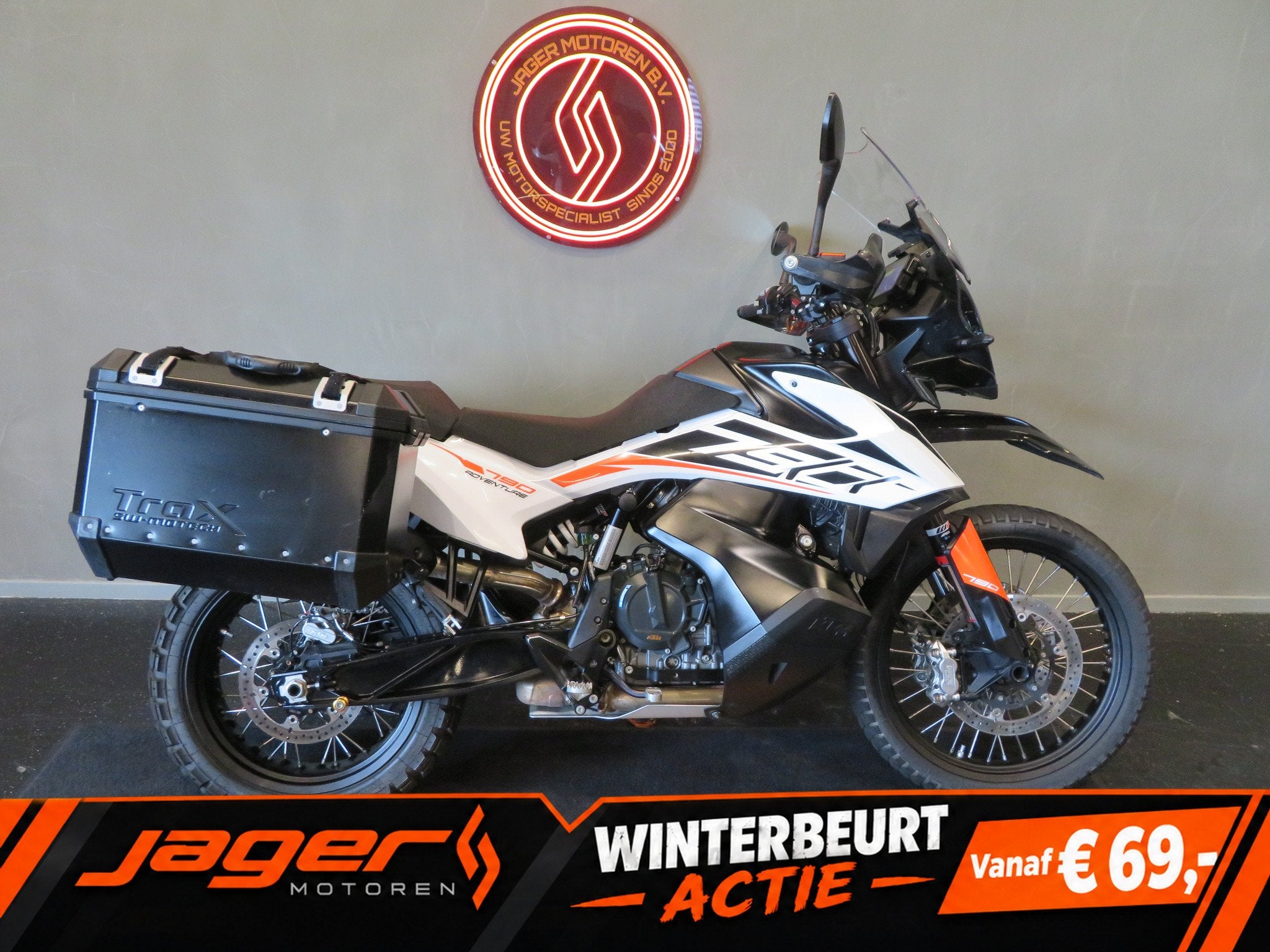 KTM 790 ADVENTURE ALU KOFFERS (bj 2019), Motoren, Toermotor, Gebruikt, Bedrijf