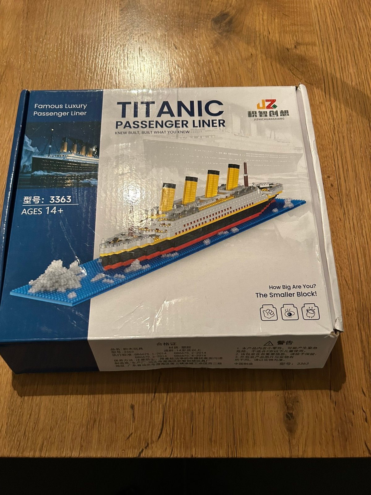 Titanic (mini lego), Ophalen of Verzenden, Gebruikt