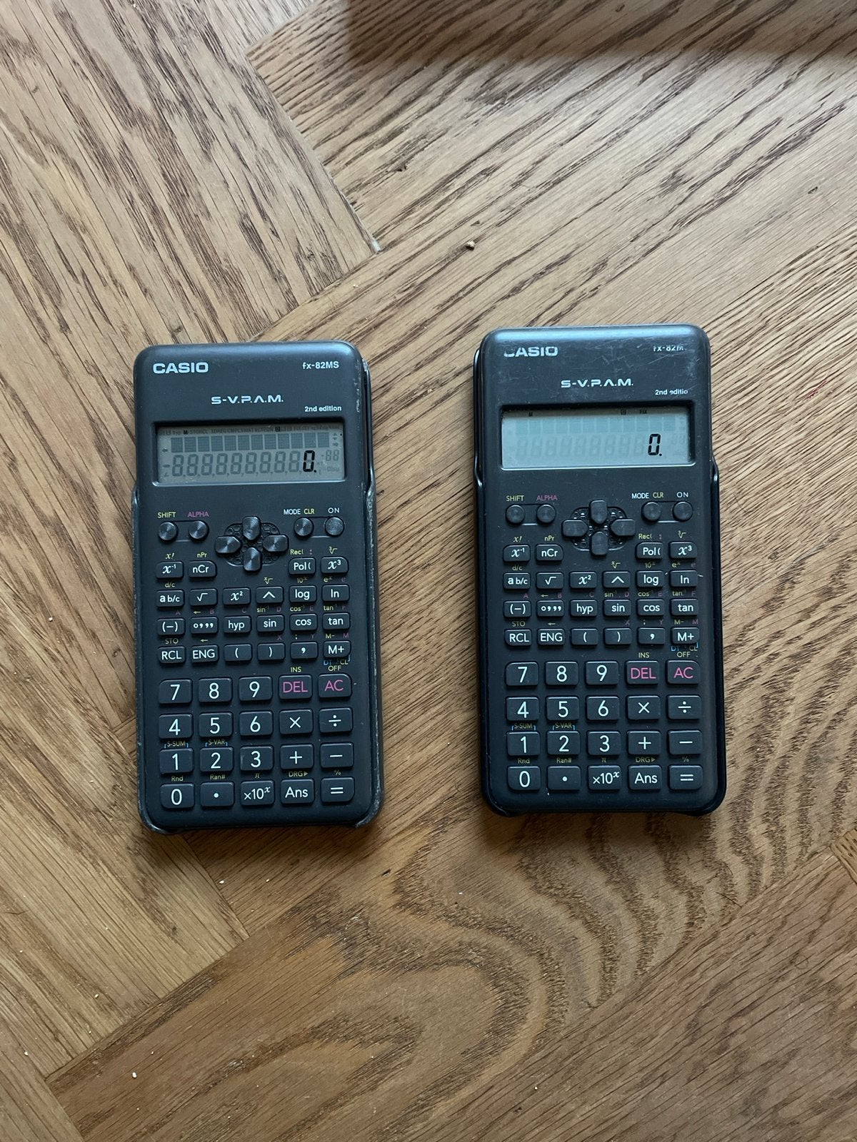 Casio fs82ms, Ophalen