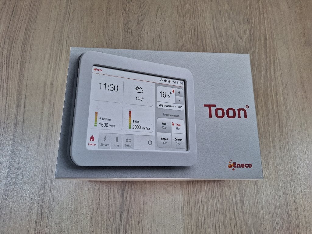 Toon thermostaat, Ophalen of Verzenden, Slimme thermostaat, Zo goed als nieuw