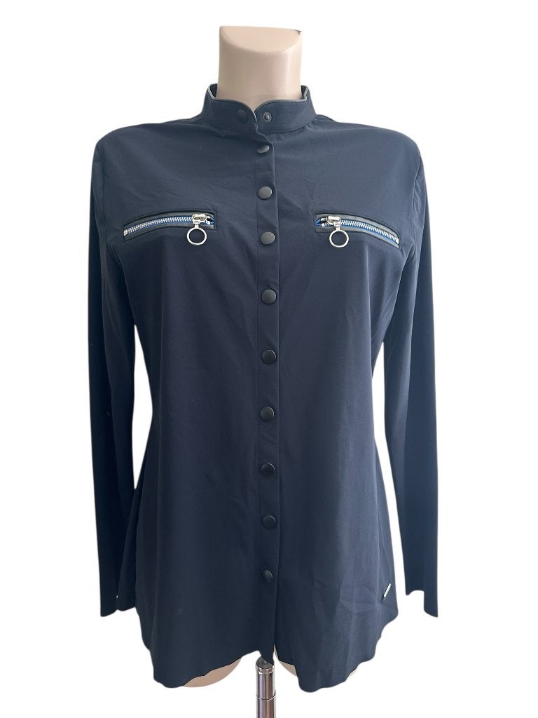 Jane Lushka blouse XL, Blauw, Maat 46/48 (XL) of groter, Ophalen of Verzenden, Zo goed als nieuw