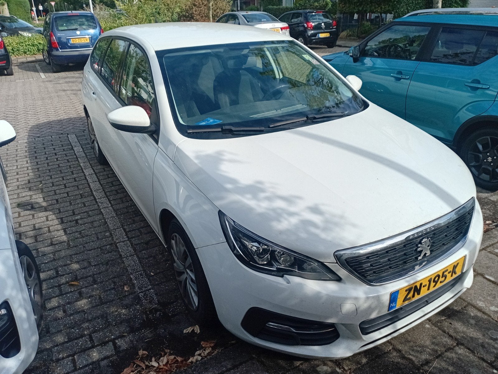 Peugeot 308 SW 2019 Wit 192000 km, 1280 kg, Wit, Origineel Nederlands, Stationwagon