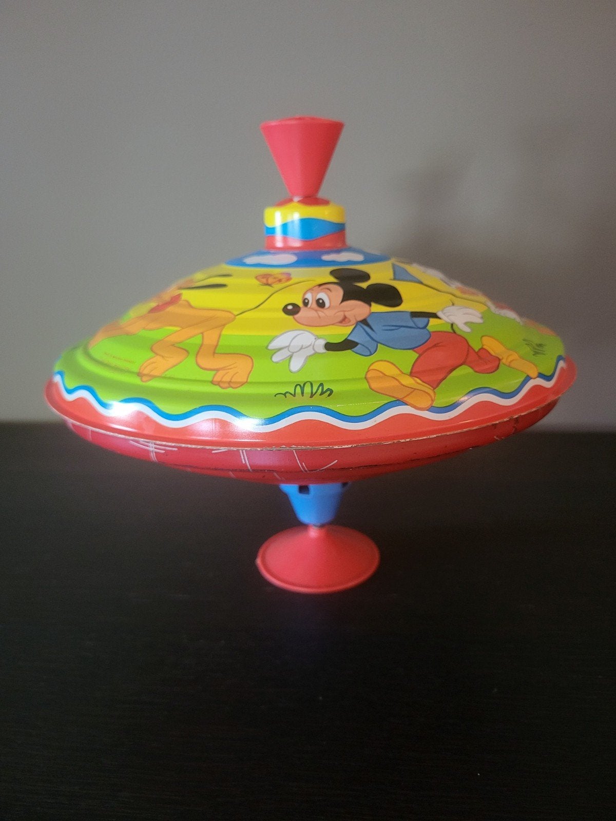 Vintage LBZ Disney Mickey Mouse Pluto Donald Duck Tol, Kinderen en Baby's, Ophalen, Jongen of Meisje