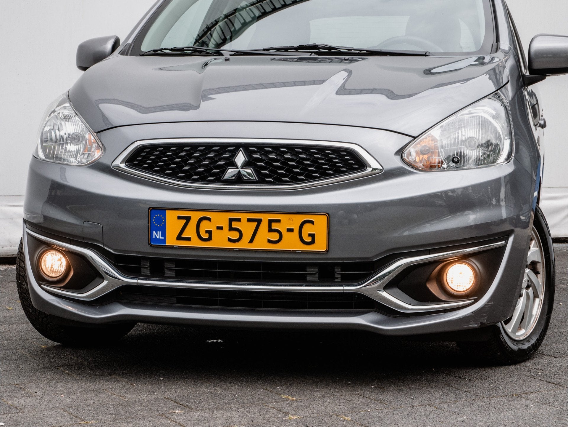 Mitsubishi Space Star 1.0 Aut. Active Carplay/ Airco/ Full m, Stof, Gebruikt, Origineel Nederlands, Bedrijf