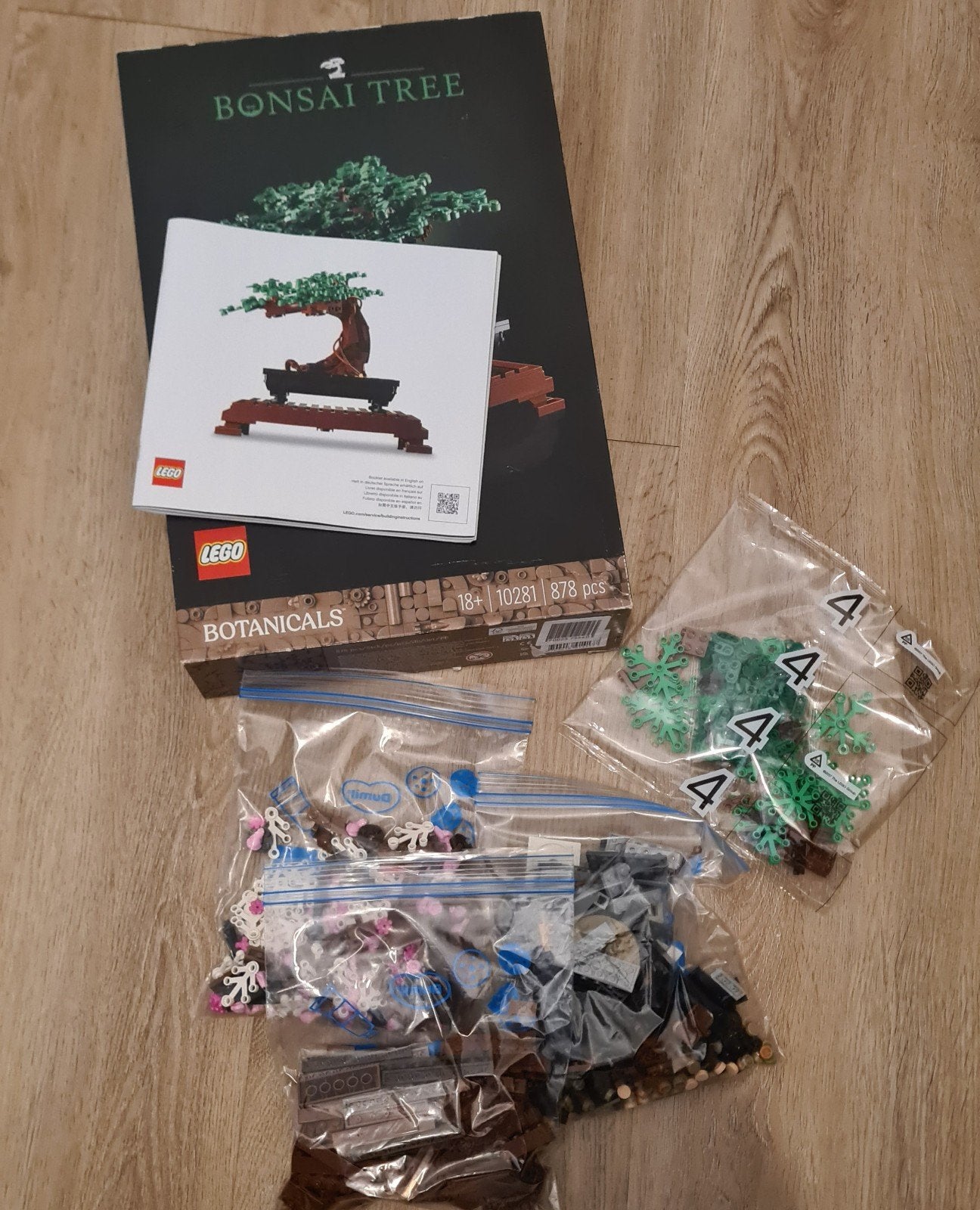 LEGO Bonsai Boom 10281 Botanische Collectie, Ophalen of Verzenden, Zo goed als nieuw
