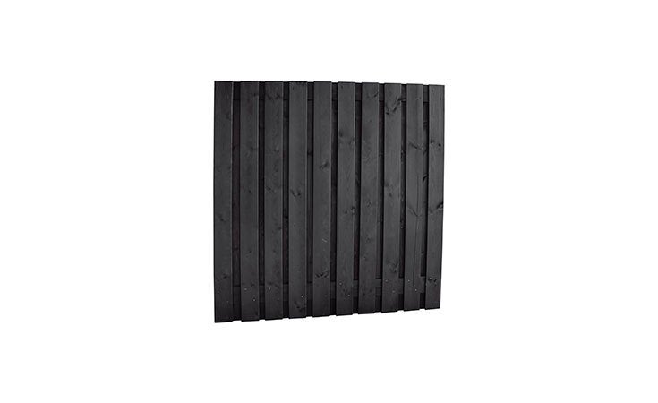 Schuttingscherm, zwart 180 cm breed - Vanaf €85,00, Ophalen, 1 tot 2 meter, Minder dan 3 meter, Nieuw