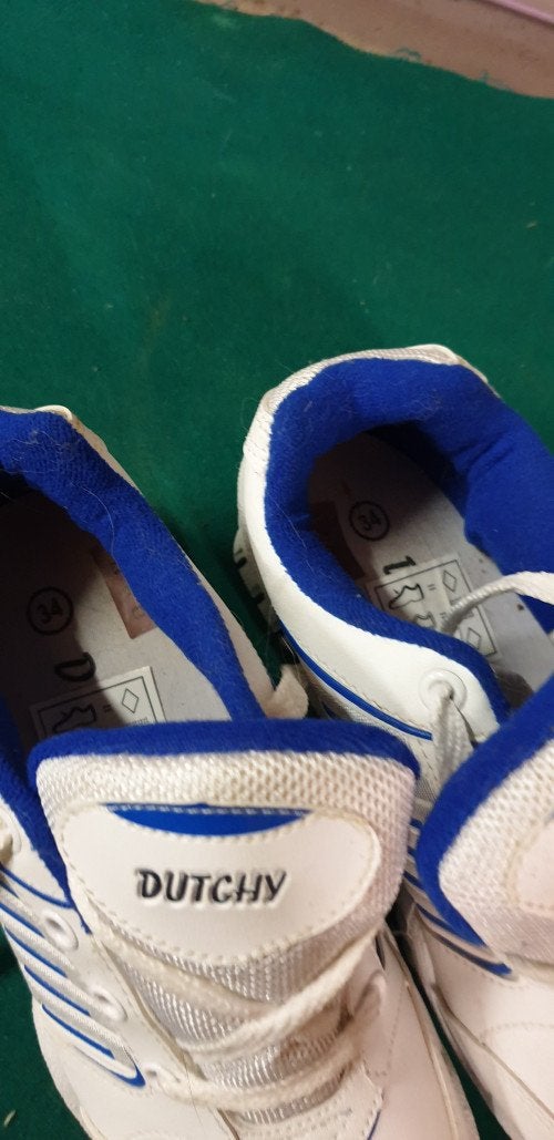 dames trimschoenen dutchy wit blauw, Ophalen of Verzenden, 'T Olde Gre-j, Info@toldegrej.nl, Endepoelstraat 20f Didam