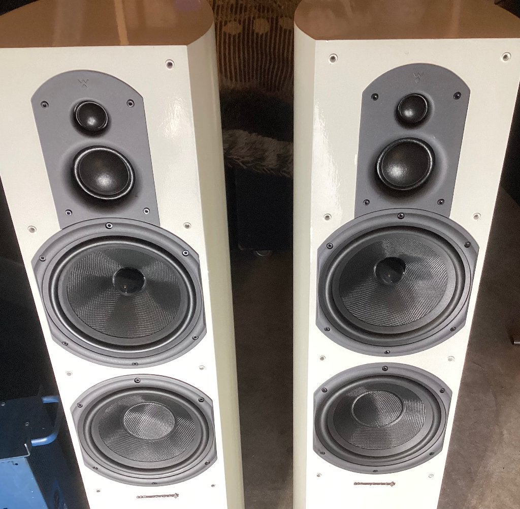 Wharfedale Diamond 9.6  3,5 weg speakers, Ophalen, Stereo speakers, Gebruikt, 120 tot 150 watt