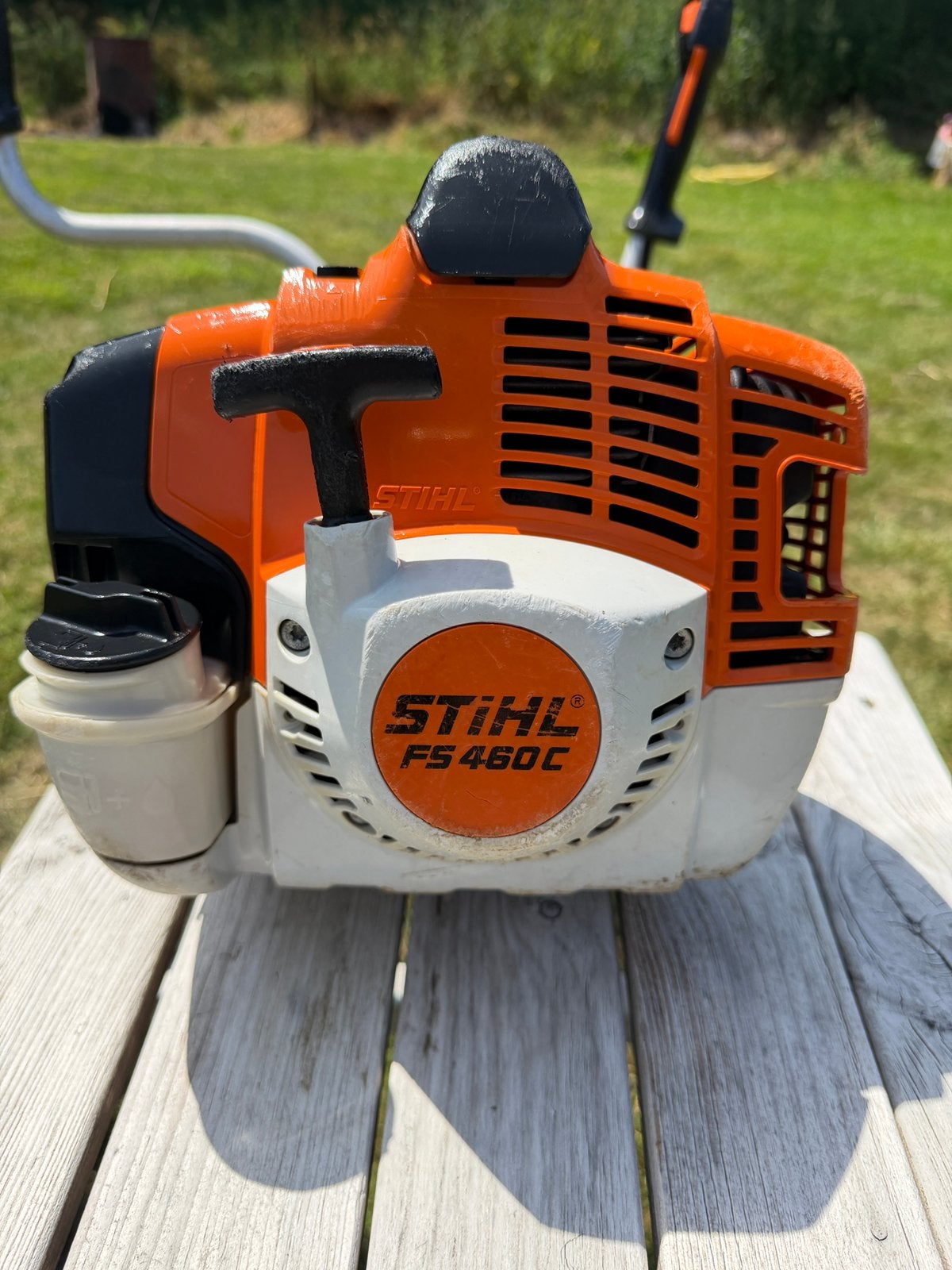 ‼️ stihl fs460 bosmaaier ‼️, Ophalen, Gebruikt, Benzine